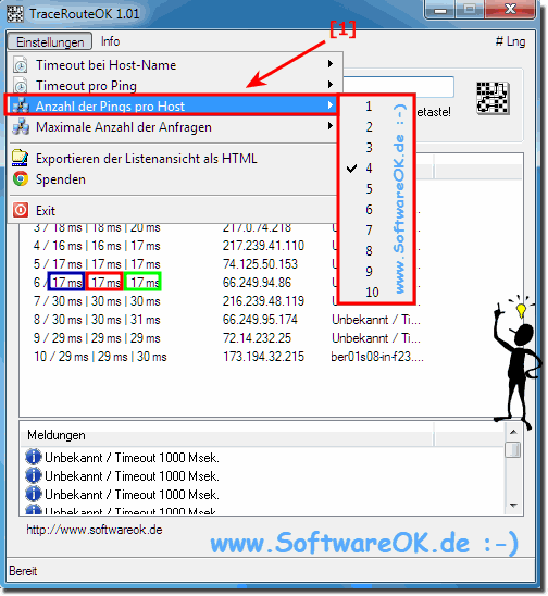 free download TraceRouteOK 3.33