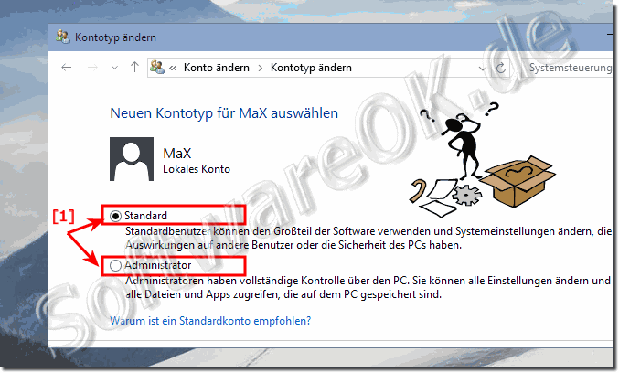 Administrator fr andere Benutzer unter Windows 10!