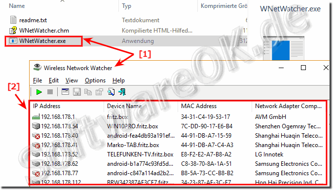 WIRELESS-Netzwerk-bersicht fr Windows 10!