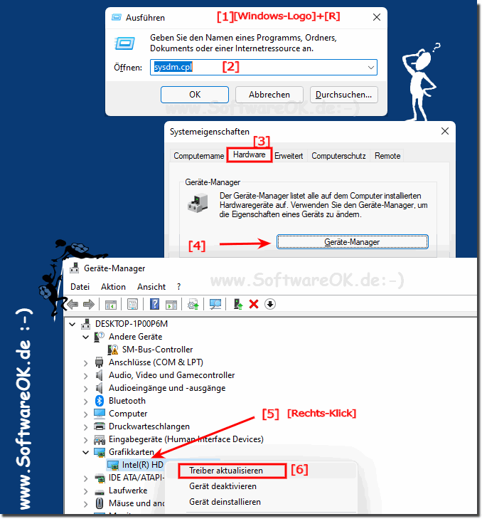 Windows 11 Gertemanager zum Aktualisieren der Treiber verwenden!