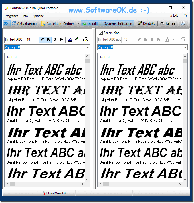 FontViewOK 8.21 instal the last version for windows