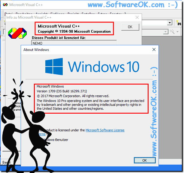 Ausfhren von Visual C++ 6.0 unter Windows 10!