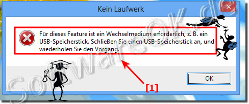 Wechselmedium erforderlich fr Passwort Reset Disk bei Windows 8.1 und 8!