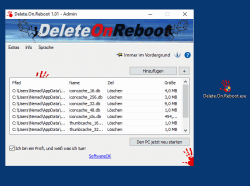 Delete.On.Reboot 0 fuer Windows Ordner und Dateien 